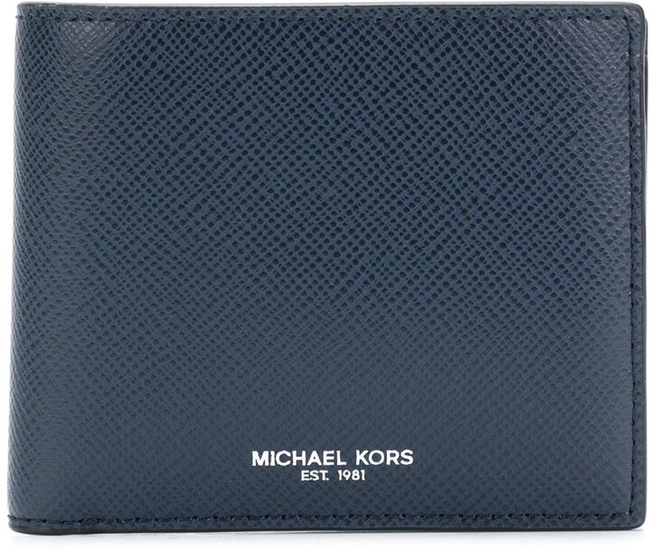 Michael Kors Harrison Crossgrain Bifold Wallet - ShopStyle
