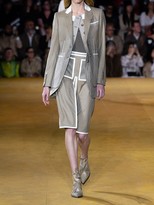 Thumbnail for your product : Burberry Color Block Wool & Cashmere Skirt