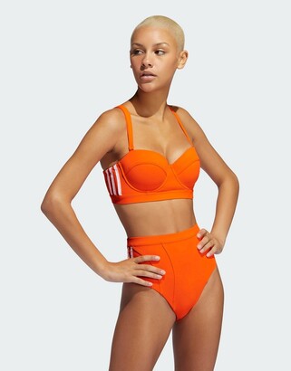 adidas X IVY PARK bikini top in orange - ShopStyle Two Piece Swimsuits
