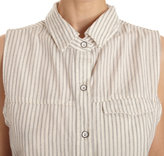Thumbnail for your product : Rag and Bone 3856 Rag & Bone Striped Sleeveless Button Front Romper