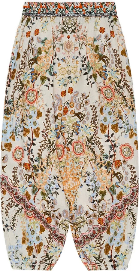 Camilla Kids Floral-Print Trousers