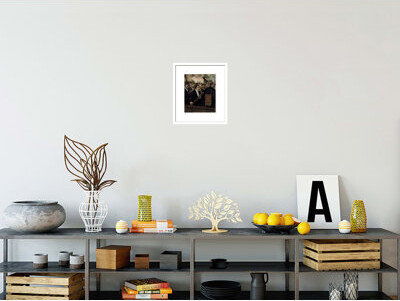 1000Museums The Orchestra at the Opera by Edgar Degas -Framed Giclee Print