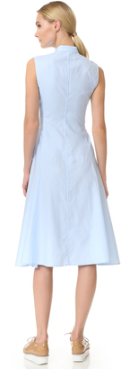 Jason Wu Cotton Twill Sleeveless Dress