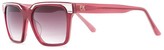 Thumbnail for your product : Emmanuelle Khanh Square Frame Sunglasses