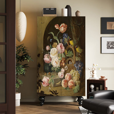 East Urban Home Bedroom household vintage decoration wardrobe