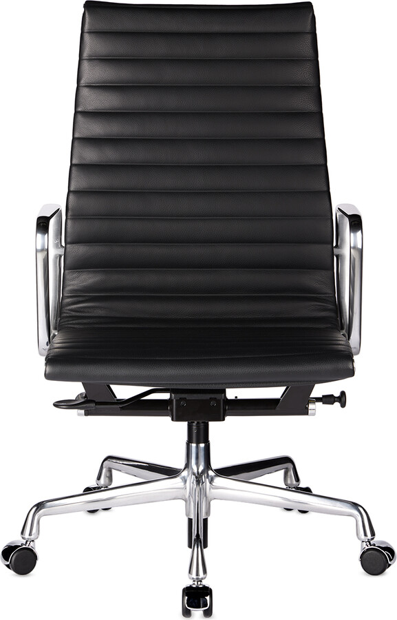 Herman Miller® Black Eames Aluminum Group Executive Chair
