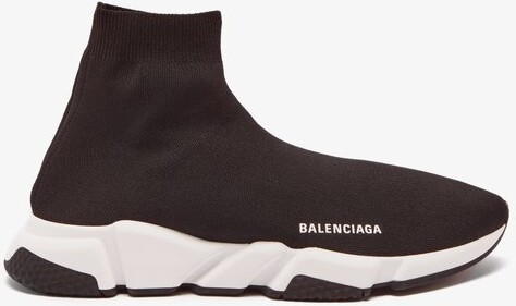 Balenciaga Speed High-top Sock Trainers - Black - ShopStyle Sneakers &  Athletic Shoes