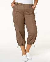 Style&Co. Style & Co Plus Size Capri Cargo Pants, Only at Macy's ...