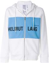 Helmut Lang logo hoodie 