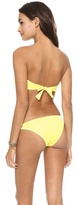 Thumbnail for your product : L-Space Flutter Bye Hunter Rose Bandeau Bikini Top