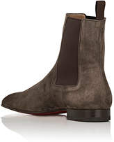 Thumbnail for your product : Christian Louboutin Men's Roadie Suede Chelsea Boots