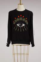 Embroidered Eye Sweater 