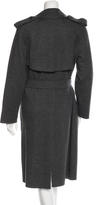 Thumbnail for your product : Lanvin Wool Draped Coat