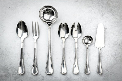 Mepra Full Serving Set 7Pcs Raffaello Stainless Steel