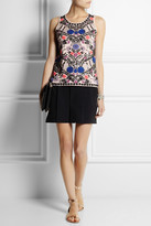 Thumbnail for your product : J.Crew Collection embellished merino wool top