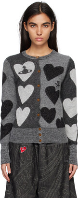 Vivienne Westwood Black Hearts Cardigan