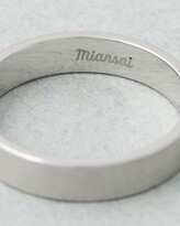 Thumbnail for your product : Miansai Silver Rings - Brushed Sterling Silver Ring