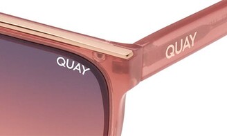 Quay Level Up 55mm Square Sunglasses