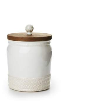 Juliska Le Panier Canister with Wooden Lid, 7.5"