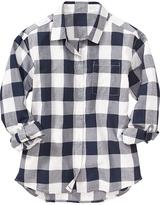 Thumbnail for your product : Old Navy Girls Buffalo-Plaid Shirts