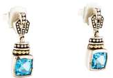 Thumbnail for your product : Lagos Two-Tone Topaz Drop Earrings