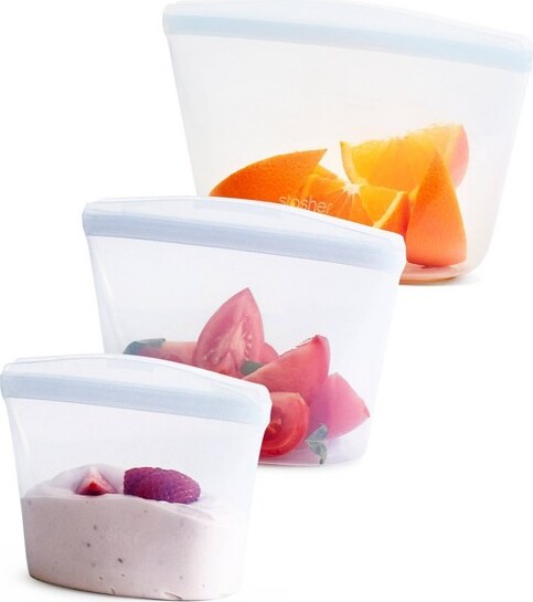 Stasher stasherPremiumSiliconeReusableFoodStorageBowls-3pk