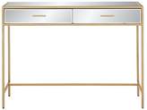 Thumbnail for your product : Ideal Home Gold Ready Assembled Mirrored Dressing Table