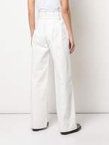 Thumbnail for your product : Opening Ceremony x Chloë Sevigny patchwork wide-leg trousers