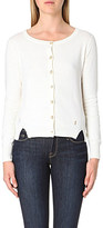 Thumbnail for your product : Juicy Couture Sheer polka dot knitted cardigan