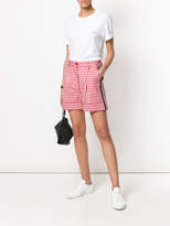 Thumbnail for your product : P.A.R.O.S.H. gingham print shorts