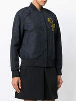 Thumbnail for your product : Kenzo floral brocade bomber jacket