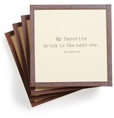 Thumbnail for your product : Ben's Garden 'My Favorite Drink' Coasters (Set of 4)