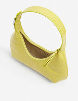 Thumbnail for your product : Bzees Baby Amber croc-embossed leather shoulder bag