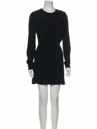 Saint Laurent 2014 Mini Dress Black