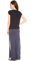 Thumbnail for your product : Monrow Crepe Basics Maxi Dress