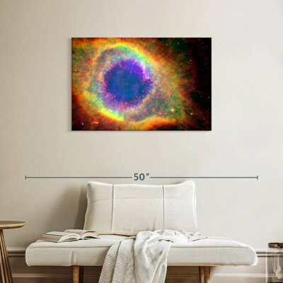 Ebern Designs Oberle Helix Nebula Blue Eye