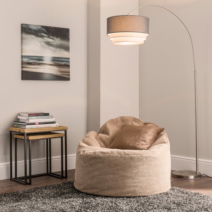 Dunelm Jenson Mink Bean Bag Chair Mink ShopStyle