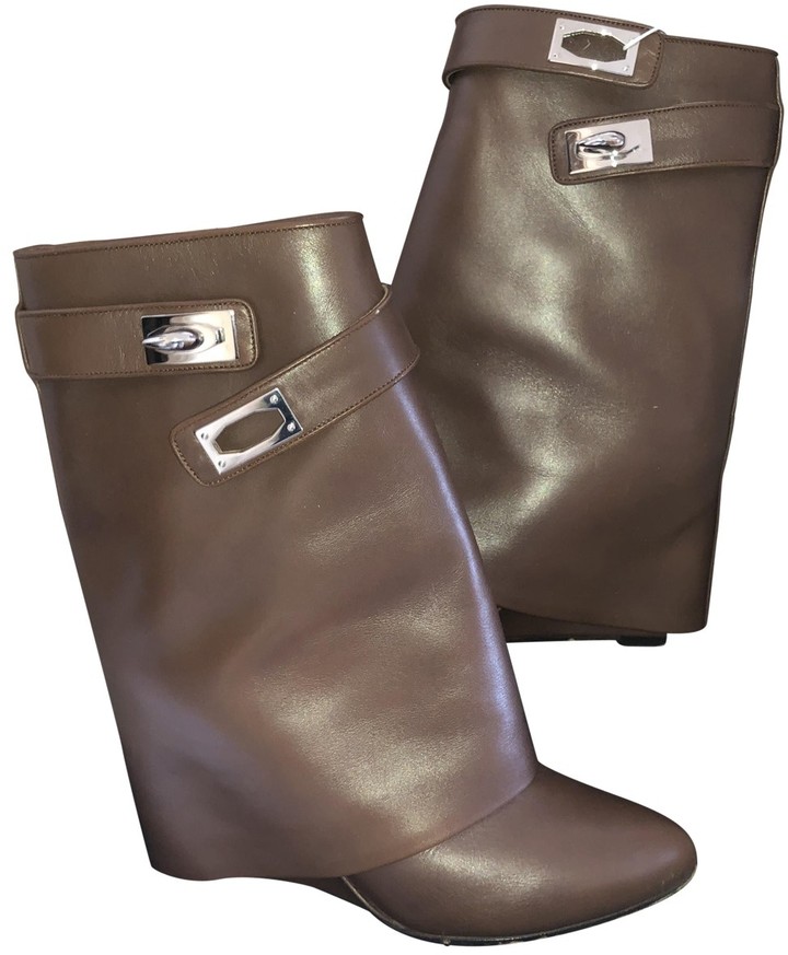 givenchy shark ankle boots