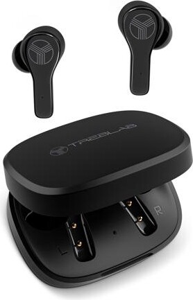 Treblab WX8 - True Wireless Earbuds with Pure Sound, Soft Silicone Ear Buds, IPX8 Waterproof, 28H Play, Wireless Charging, Noise Reduction Touch...