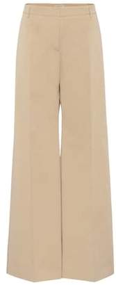 Burberry Highbridge wide-leg cotton trousers