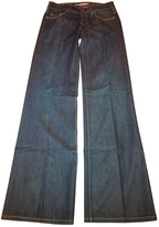 Thumbnail for your product : Vanessa Bruno Blue Cotton - elasthane Jeans