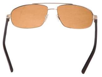 David Yurman Tinted Aviator Sunglasses