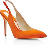 Thumbnail for your product : Brian Atwood Liu Suede Slingback Pumps