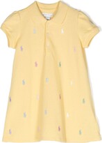 Thumbnail for your product : Ralph Lauren Kids Polo Pony-embroidered dress