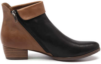 Django & Juliette New Tella Black Dk Tan Womens Shoes Casual Boots Ankle