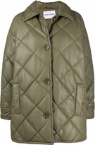 Thumbnail for your product : Stand Studio Quilted-Finish Oversized Coat