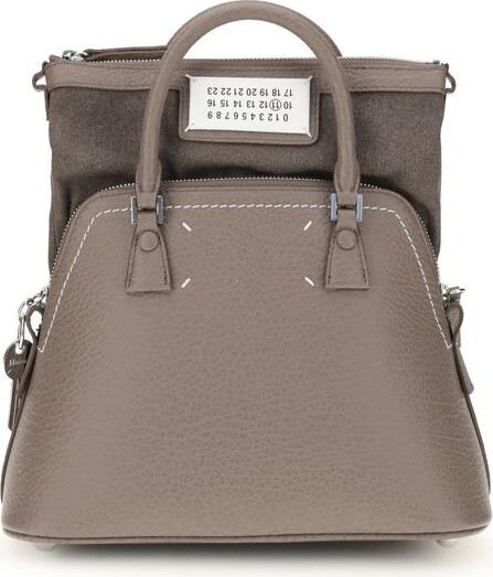 Margiela Beige Calf Leather Bos Taurus Women's Handbag