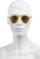 Thumbnail for your product : Illesteva Leonard round-frame acetate sunglasses