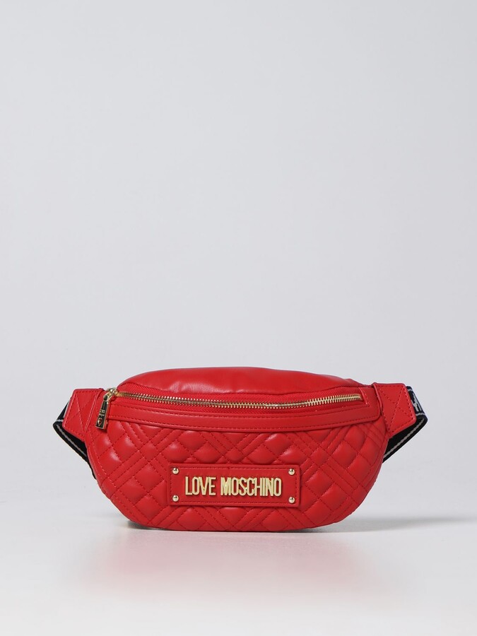 Love Moschino belt bag in quilted synthetic leather - ShopStyle
