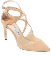 Thumbnail for your product : Jimmy Choo Lancer 85 Suede Pump